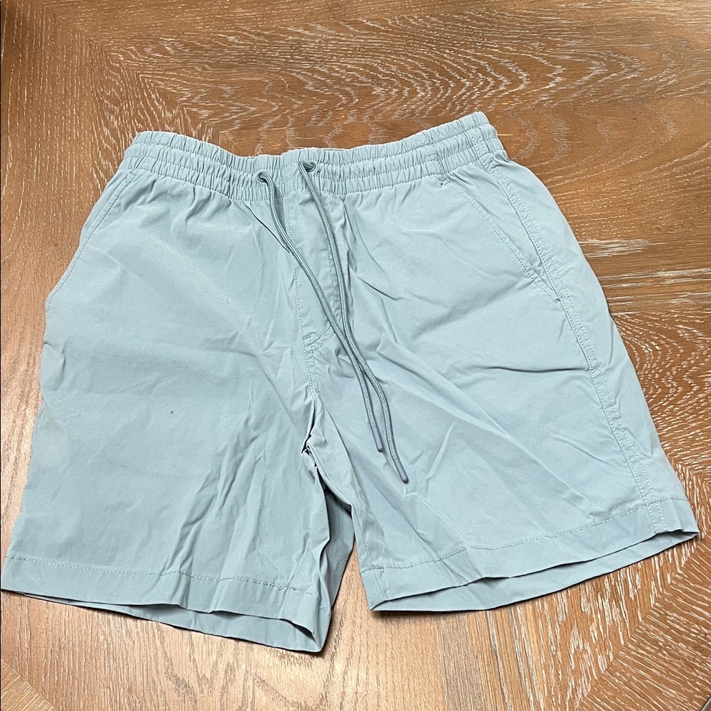 J. Crew Sky Blue Elastic Waist Shorts